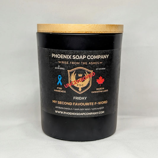 Friday (My Second Favourite F-Word) "Uncensored" Artisan Candles