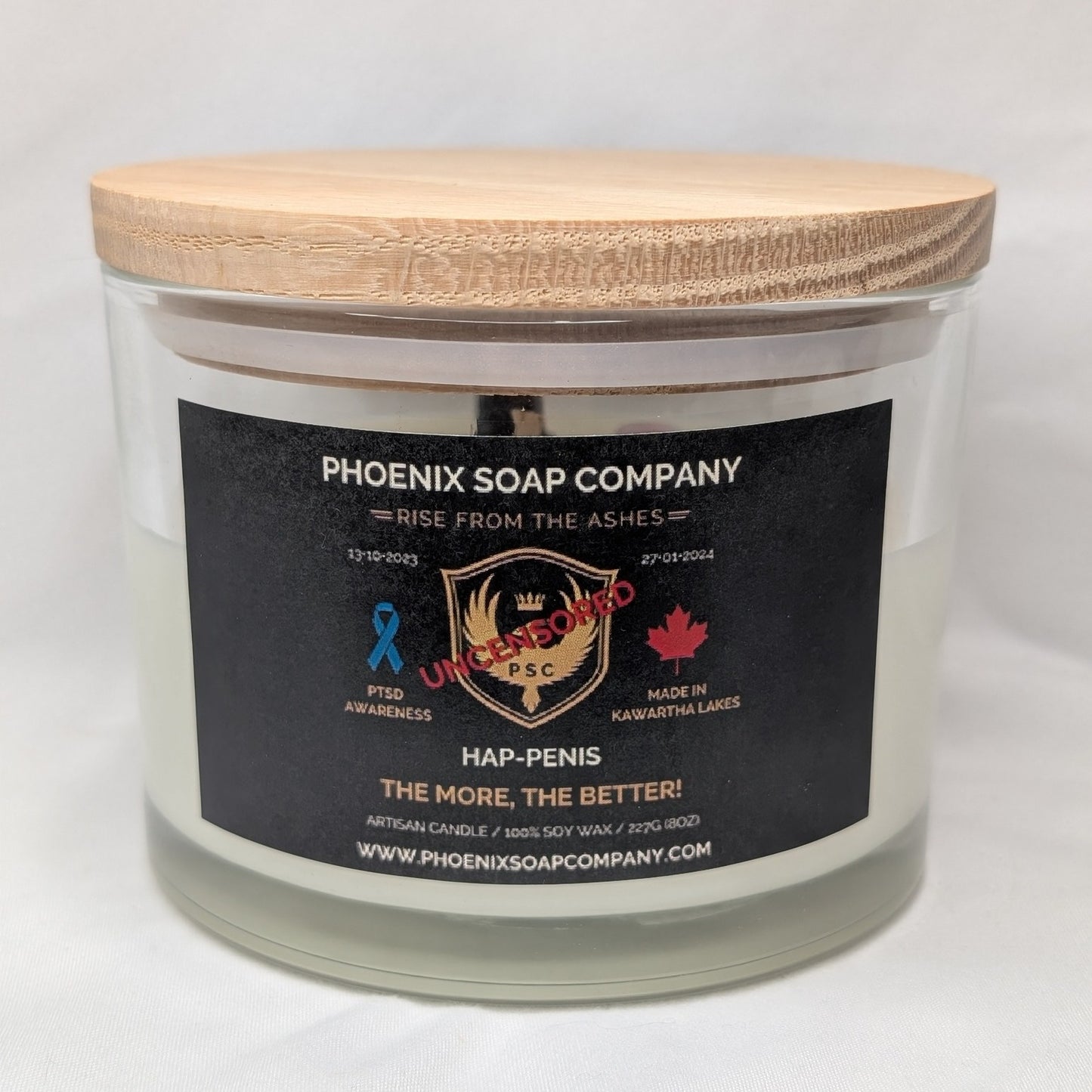 HAP-PENIS The More, The Better! (Artisan Candle)