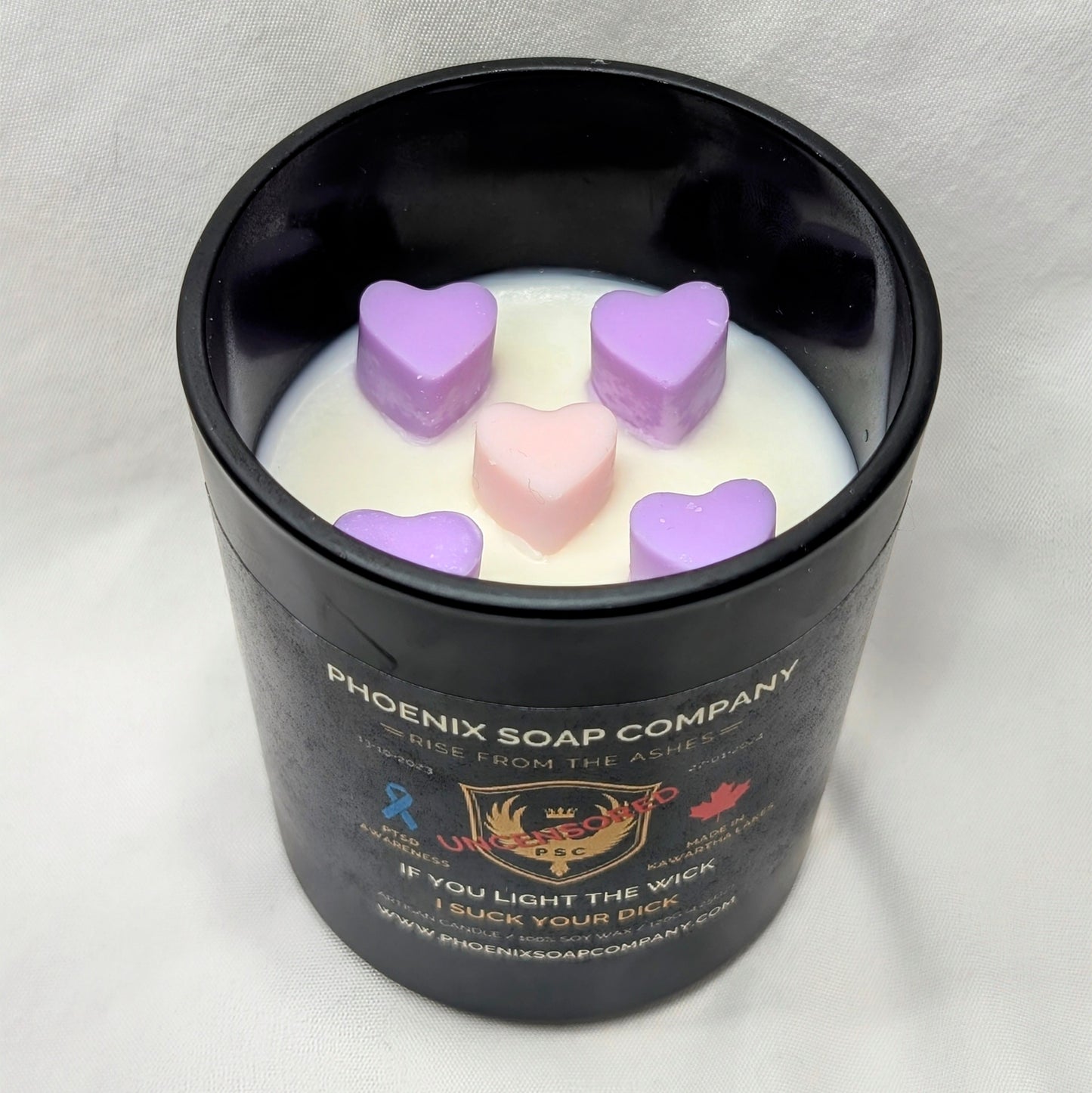 If You Light The Wick I Suck Your Dick "Uncensored" Artisan Candles