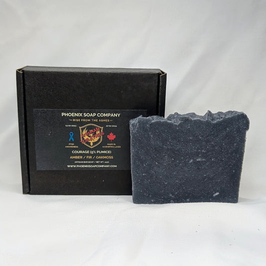 Courage 5% PUMICE (Artisan Bar Soap)