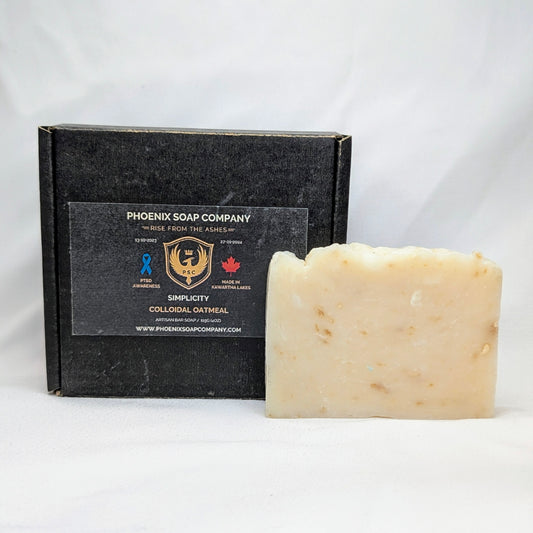 Simplicity (Artisan Bar Soap) FRAGRANCE-FREE COLOURANT-FREE