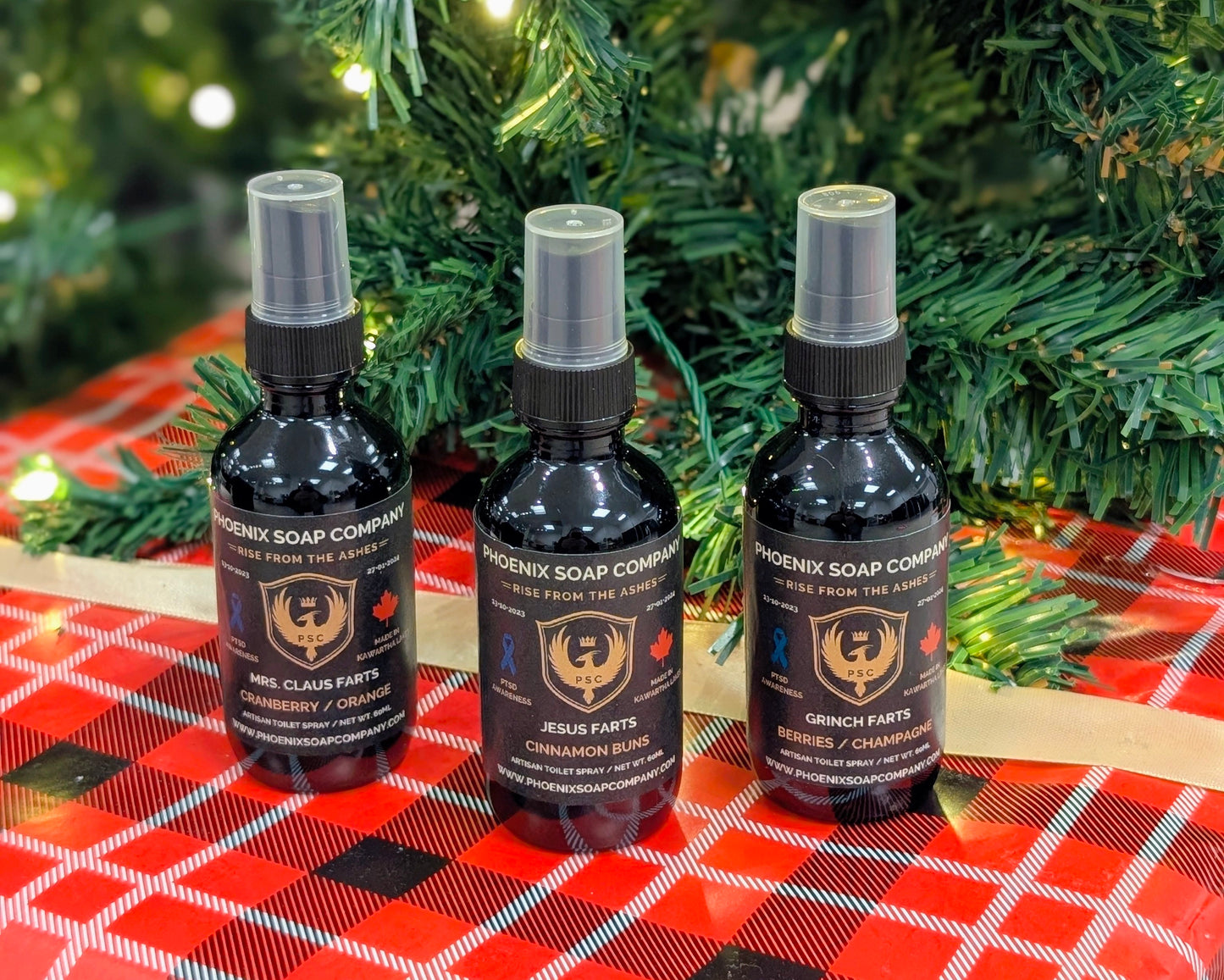 Mrs. Claus Farts Toilet Spray