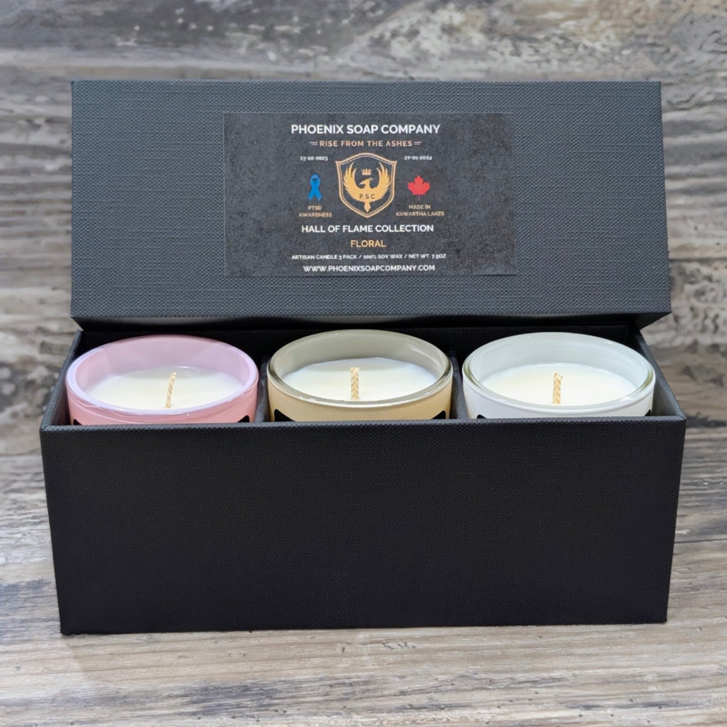 Hall of Flame Collection FLORAL Edition (3 Pack)
