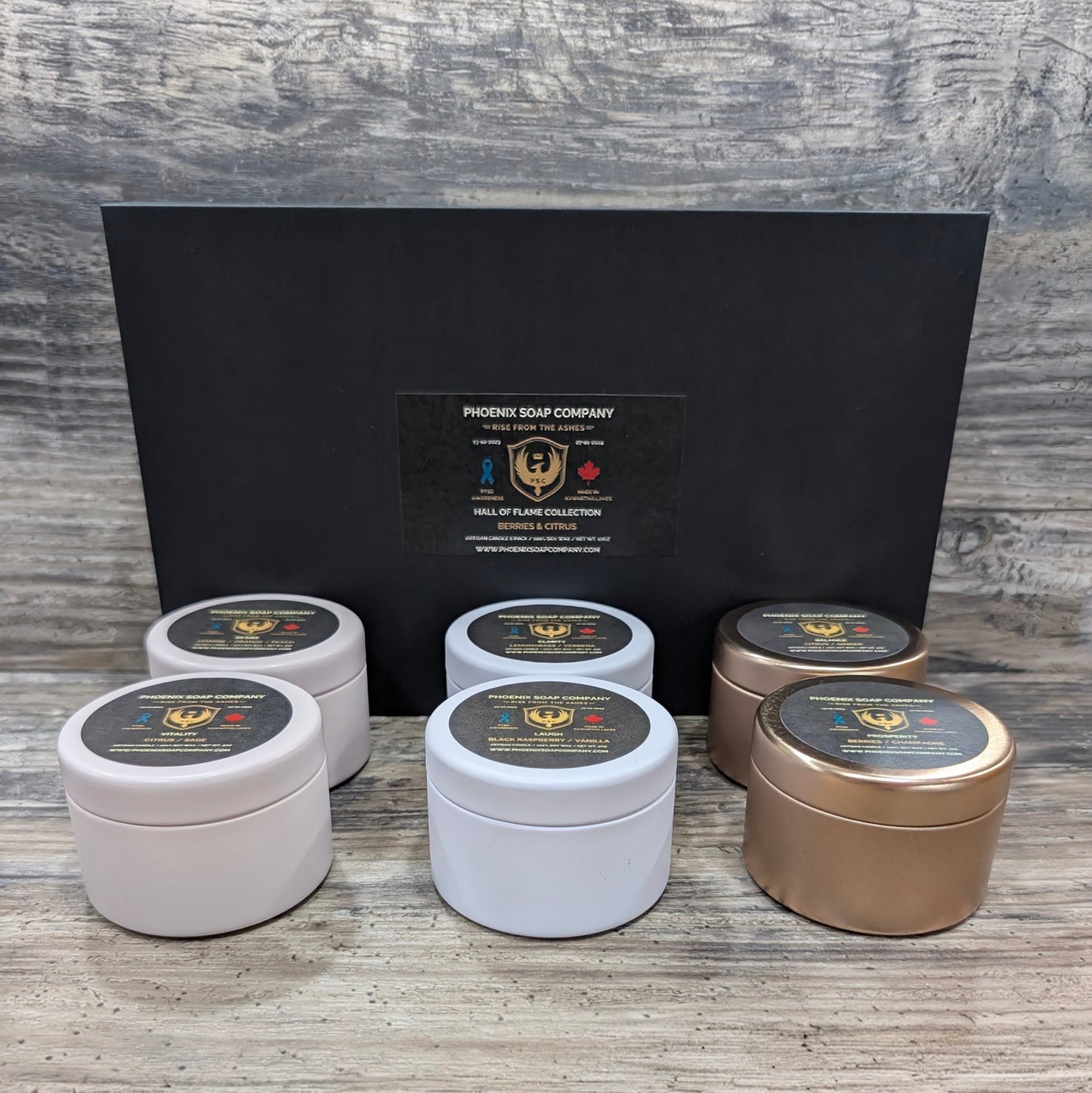 Hall of Flame Collection BERRIES & CITRUS Edition (6 Pack)