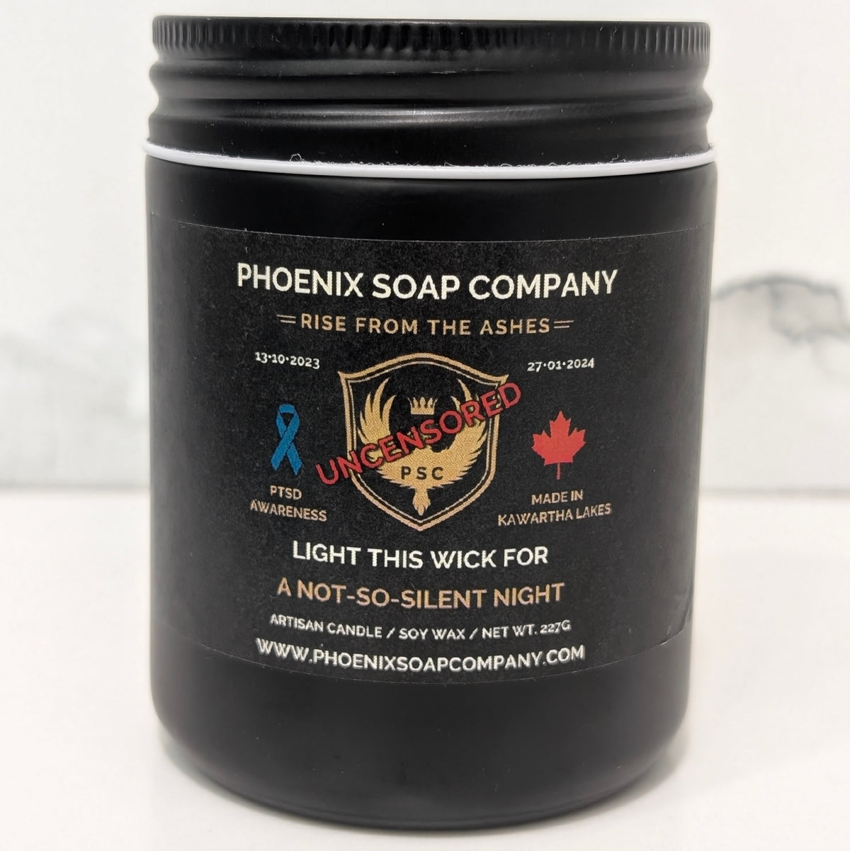 LIGHT THIS WICK FOR A NOT-SO-SILENT NIGHT