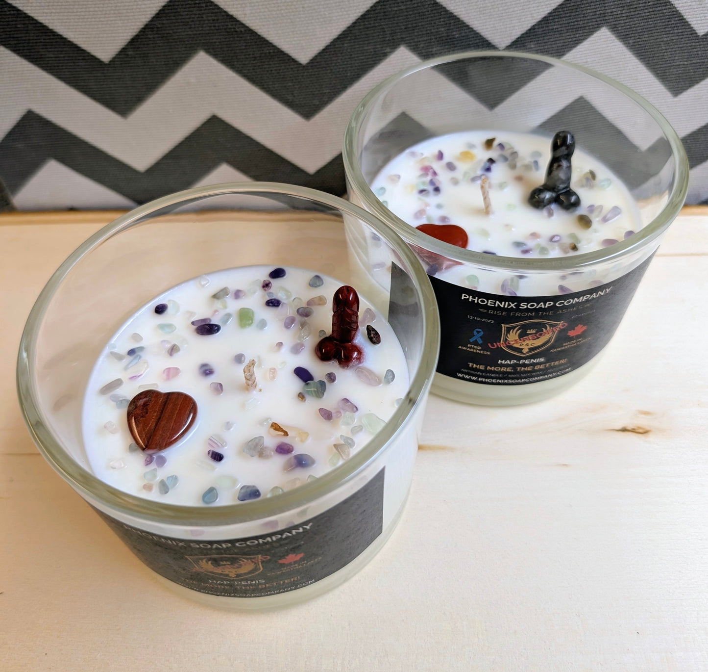 HAP-PENIS (The More, The Better) (Artisan Candle)