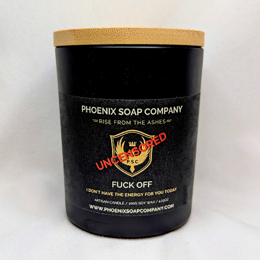 Fuck Off "Uncensored" Artisan Candles