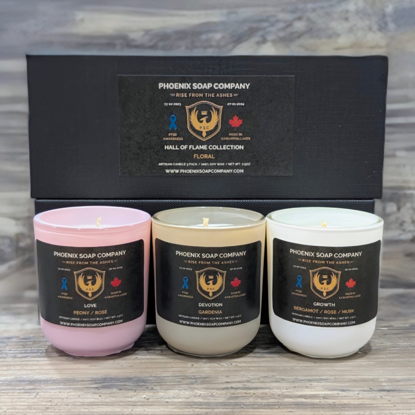 Hall of Flame Collection FLORAL Edition (3 Pack)