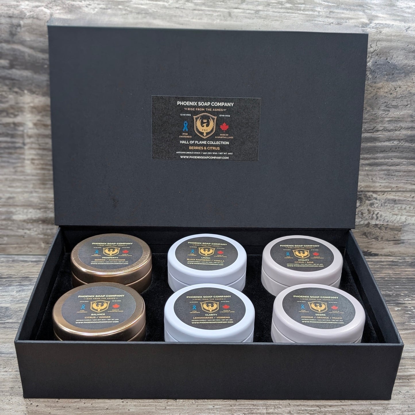 Hall of Flame Collection BERRIES & CITRUS Edition (6 Pack)
