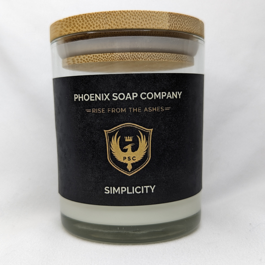 Simplicity (Artisan Candle) FRAGRANCE-FREE COLOURANT-FREE