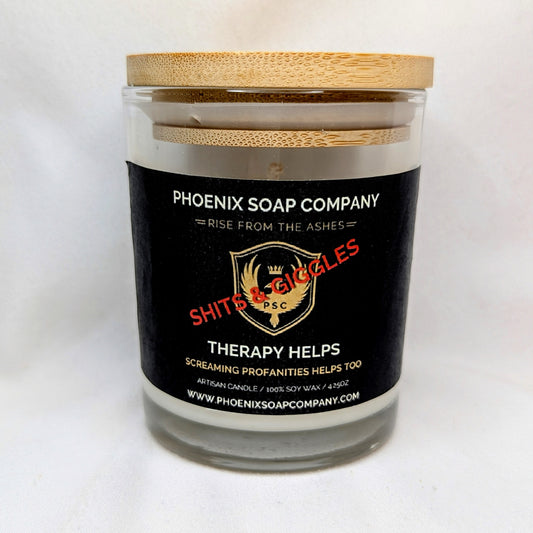 Therapy Helps "Shits & Giggles" Artisan Candles